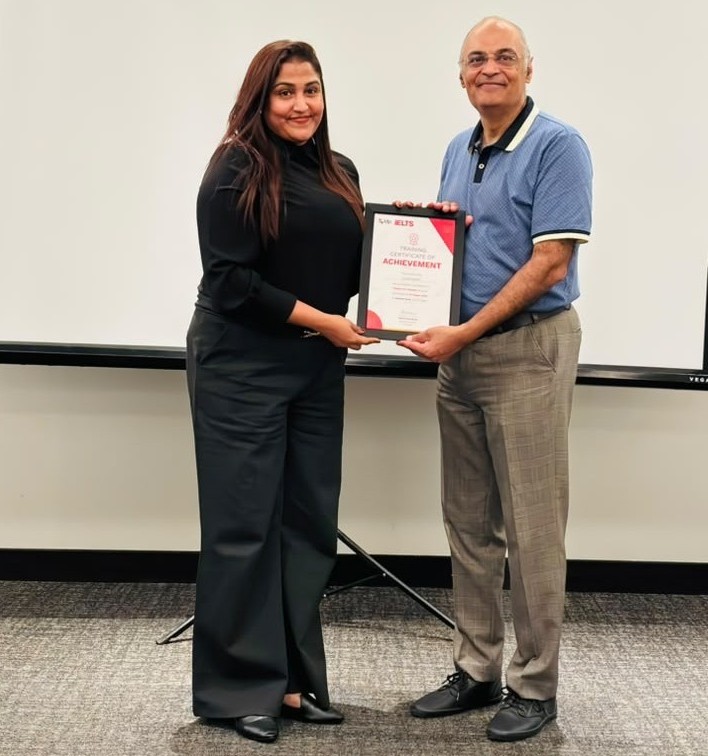 Training Certificate of Achievement